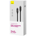Изображение Кабель Baseus CAWJ040001 Tungsten Gold, Type-C/Type-C, 1м, 240W, Black #1 Фото Кабель Baseus CAWJ040001 Tungsten Gold, Type-C/Type-C, 1м, 240W, Black #1
