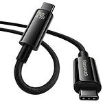Изображение Кабель Baseus CAWJ040001 Tungsten Gold, Type-C/Type-C, 1м, 240W, Black #3 Фото Кабель Baseus CAWJ040001 Tungsten Gold, Type-C/Type-C, 1м, 240W, Black #3