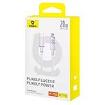 Изображение Кабель Baseus P10373001511-00 Gem Fast-Charging Data Cable Type-C/Lightning, 20W, 1м, Nebula Purple #1 Фото Кабель Baseus P10373001511-00 Gem Fast-Charging Data Cable Type-C/Lightning, 20W, 1м, Nebula Purple #1