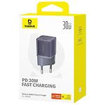 Изображение Сетевое ЗУ Baseus P10162504523-00 Purple, GaN5S Fast Charger, Type-C, 30W #1 Фото Сетевое ЗУ Baseus P10162504523-00 Purple, GaN5S Fast Charger, Type-C, 30W #1