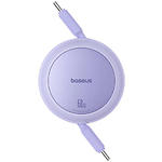 фото Кабель Baseus P10364500511-01 Free2Pull Charging Cable, Type-C/Type-C, 60W, 1м, Purple