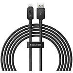 Изображение Кабель Baseus P10355802111-01 Unbreakable Fast-Charging Data Cable USB-A/Lightning, 2.4А, 2м, Black Фото Кабель Baseus P10355802111-01 Unbreakable Fast-Charging Data Cable USB-A/Lightning, 2.4А, 2м, Black