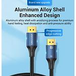 Изображение Кабель Vention (HCELG) Blue, DisplayPort / DisplayPort, 1.5м, 8K UHD, Aluminum Alloy #7 Фото Кабель Vention (HCELG) Blue, DisplayPort / DisplayPort, 1.5м, 8K UHD, Aluminum Alloy #7