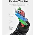 Изображение Кабель Vention (BAWBD), Black AUX audio cable 0.5м, 3.5мм 3pin джек/3.5мм 3pin джек #1 Фото Кабель Vention (BAWBD), Black AUX audio cable 0.5м, 3.5мм 3pin джек/3.5мм 3pin джек #1