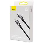 Зображення Кабель Baseus CADH000001 Glimmer Fast Charg Data Cable Type-C/Lightning, 1м, Black, 20W #1 Фото Кабель Baseus CADH000001 Glimmer Fast Charg Data Cable Type-C/Lightning, 1м, Black, 20W #1