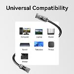 Изображение Кабель patch cord 2м UTP Black Vention (IABBH), Cat.5e #1 Фото Кабель patch cord 2м UTP Black Vention (IABBH), Cat.5e #1