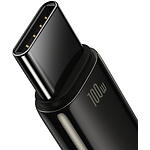 Изображение Кабель Baseus CAWJ000101 Tungsten Gold, USB-A/Type-C, 2м, 100W, Black #2 Фото Кабель Baseus CAWJ000101 Tungsten Gold, USB-A/Type-C, 2м, 100W, Black #2