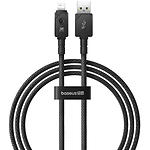 Изображение Кабель Baseus P10355802111-00 Unbreakable Fast-Charging Data Cable USB-A/Lightning, 2.4А, 1м, Black Фото Кабель Baseus P10355802111-00 Unbreakable Fast-Charging Data Cable USB-A/Lightning, 2.4А, 1м, Black