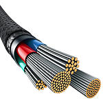 Изображение Кабель Baseus P10355802111-00 Unbreakable Fast-Charging Data Cable USB-A/Lightning, 2.4А, 1м, Black #3 Фото Кабель Baseus P10355802111-00 Unbreakable Fast-Charging Data Cable USB-A/Lightning, 2.4А, 1м, Black #3