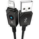 Изображение Кабель Baseus P10355802111-00 Unbreakable Fast-Charging Data Cable USB-A/Lightning, 2.4А, 1м, Black #5 Фото Кабель Baseus P10355802111-00 Unbreakable Fast-Charging Data Cable USB-A/Lightning, 2.4А, 1м, Black #5
