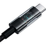 Изображение Кабель Baseus P10373002111-00 Gem Fast-Charging Data Cable USB-A/Type-C, 100W, 1м, Black #4 Фото Кабель Baseus P10373002111-00 Gem Fast-Charging Data Cable USB-A/Type-C, 100W, 1м, Black #4