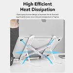 Фото Подставка под ноутбук Vention Laptop Stand White (KDNW0) #3