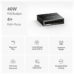 Фото Коммутатор Mercusys MS106LP, Switch 6-port, 2* 10/100 + 4* 10/100 POE+ #2