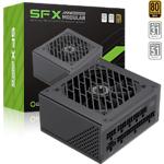 Изображение Блок питания GAMEMAX GS-750G Black, SFX 750W, 120мм. вент, 80+Gold, fully modular Фото Блок питания GAMEMAX GS-750G Black, SFX 750W, 120мм. вент, 80+Gold, fully modular