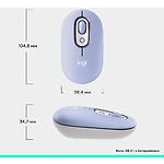 Изображение Мышка Logitech POP Mouse Bluetooth, Lilac (910-007414) #9 Фото Мышка Logitech POP Mouse Bluetooth, Lilac (910-007414) #9