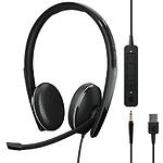 Изображение SENNHEISER ADAPT 165 II USB, гарнитура компьютерная Фото SENNHEISER ADAPT 165 II USB, гарнитура компьютерная