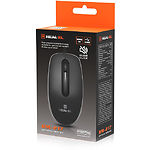 Фото Мышка REAL-EL RM-217 Black-grey (EL123200038), USB, 3 key, 1 Wheel, 1000dpi, Silent click #1