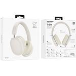 Фото BOROFONE BO27 Rhyme Milky White (6941991109973) Bluetooth наушники с микрофоном с оголовьем #3