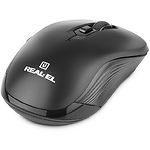 Изображение Мышка REAL-EL RM-331W Wireless Black (EL123200044) USB, 5 key, 1 Wheel, 1600dpi, Silent click #6 Фото Мышка REAL-EL RM-331W Wireless Black (EL123200044) USB, 5 key, 1 Wheel, 1600dpi, Silent click #6