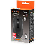 Изображение Мышка REAL-EL RM-331W Wireless Black (EL123200044) USB, 5 key, 1 Wheel, 1600dpi, Silent click #1 Фото Мышка REAL-EL RM-331W Wireless Black (EL123200044) USB, 5 key, 1 Wheel, 1600dpi, Silent click #1