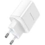 Изображение Сетевое ЗУ BOROFONE BN9 White (6974443388169) 2*USB-C, QC3.0, PD 35W #2 Фото Сетевое ЗУ BOROFONE BN9 White (6974443388169) 2*USB-C, QC3.0, PD 35W #2