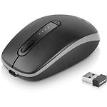 Изображение Мышка REAL-EL RM-455W Wireless/BT Black-grey (EL123200047) Type-C, аккумулятор Фото Мышка REAL-EL RM-455W Wireless/BT Black-grey (EL123200047) Type-C, аккумулятор
