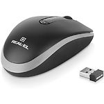 Изображение Мышка REAL-EL RM-455W Wireless/BT Black-grey (EL123200047) Type-C, аккумулятор #6 Фото Мышка REAL-EL RM-455W Wireless/BT Black-grey (EL123200047) Type-C, аккумулятор #6
