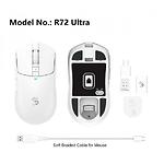 Изображение Мышка A4tech Bloody R72 Ultra White, игровая, беспроводная, оптическая #8 Фото Мышка A4tech Bloody R72 Ultra White, игровая, беспроводная, оптическая #8