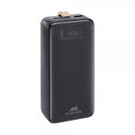 Внешний аккумулятор Power Bank RivaCase RIVAPOWER VA1083, 30000mAh, QC/PD, 65W, Black - фото