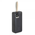 Внешний аккумулятор Power Bank RivaCase RIVAPOWER VA2585, 30000mAh, QC/PD, 20W, Black - фото