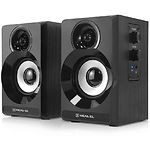 Фото Акустическая система REAL-EL S-217 black (EL121200013) 2x6W, питание ~230В, деревянный корпус #5