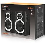 Изображение Акустическая система REAL-EL S-245 Black (EL121200015) 2x10W, деревянный корпус #1 Фото Акустическая система REAL-EL S-245 Black (EL121200015) 2x10W, деревянный корпус #1