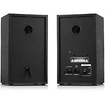 Изображение Акустическая система REAL-EL S-410 Black (EL121200016) 2x6W, деревянный корпус, BT, RGB #2 Фото Акустическая система REAL-EL S-410 Black (EL121200016) 2x6W, деревянный корпус, BT, RGB #2