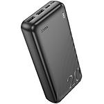 Изображение Внешний аккумулятор Power Bank Hoco J123A Element 20000mAh Black (6942007612067) 2*USB-A, 5V, 2A #1 Фото Внешний аккумулятор Power Bank Hoco J123A Element 20000mAh Black (6942007612067) 2*USB-A, 5V, 2A #1