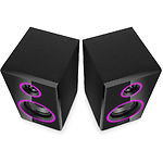 Изображение Акустическая система REAL-EL S-415 Black (EL121200017) 2x10W, деревянный корпус, BT, RGB #5 Фото Акустическая система REAL-EL S-415 Black (EL121200017) 2x10W, деревянный корпус, BT, RGB #5