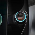 Изображение Автомобильное ЗУ Baseus CGJM000013 Grey, Golden Contactor Max Dual 2* USB-A, 60W #7 Фото Автомобильное ЗУ Baseus CGJM000013 Grey, Golden Contactor Max Dual 2* USB-A, 60W #7