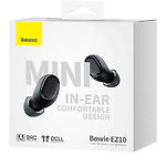 Фото Baseus EZ10 Bowie Black (A00054300116-Z1) Bluetooth гарнитура TWS #1