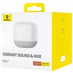 Фото Baseus AeQur V2 Wireless Speaker Moon White (A20050500211-00) Портативная колонка #1