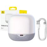 Фото Baseus AeQur V2 Wireless Speaker Moon White (A20050500211-00) Портативная колонка #4