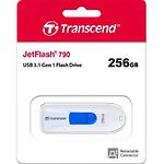 Изображение USB Flash 256Gb Transcend JetFlash 790 USB 3.1 White (TS256GJF790W) #2 Фото USB Flash 256Gb Transcend JetFlash 790 USB 3.1 White (TS256GJF790W) #2