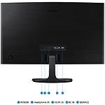 Фото SAMSUNG 24" LS24D360GAIXCI CURVED VA 1920x1080, 100Гц, 4мс, 3000:1, 250кд/м2, HDMI/VGA #6