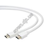 Изображение Кабель Cablexpert CC-HDMI4-W-6 (HDMI to HDMI gold 1,8 m v1.4) Фото Кабель Cablexpert CC-HDMI4-W-6 (HDMI to HDMI gold 1,8 m v1.4)