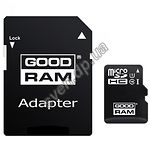 Карта памяти GOODRAM Class10 UHS-1 microSD HC 32GB с переходником - фото