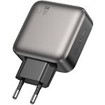 Изображение Сетевое ЗУ BOROFONE BAS57A Black (6941991116285) USB-A + 3*USB-C, QC3.0, PD 67W Фото Сетевое ЗУ BOROFONE BAS57A Black (6941991116285) USB-A + 3*USB-C, QC3.0, PD 67W