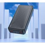 Изображение Внешний аккумулятор Power Bank BOROFONE BJ56A Graceful Black 20000mAh, 22.5W, PD20W, QC3.0 #1 Фото Внешний аккумулятор Power Bank BOROFONE BJ56A Graceful Black 20000mAh, 22.5W, PD20W, QC3.0 #1