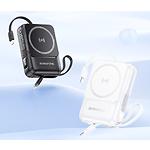 Изображение Внешний аккумулятор Power Bank BOROFONE BJ59 Refine Black 10000mAh, magnetic power, 22.5W, PD20W #4 Фото Внешний аккумулятор Power Bank BOROFONE BJ59 Refine Black 10000mAh, magnetic power, 22.5W, PD20W #4