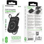 Изображение Внешний аккумулятор Power Bank BOROFONE BJ59 Refine Black 10000mAh, magnetic power, 22.5W, PD20W #5 Фото Внешний аккумулятор Power Bank BOROFONE BJ59 Refine Black 10000mAh, magnetic power, 22.5W, PD20W #5