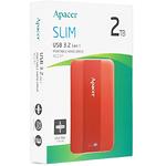 Фото внешний HDD Apacer External AC237 2TB Red 2,5" USB 3.1 (AP2TBAC237R-1) #1