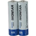 Изображение Батарейка HYUNDAI LR6 AA Alkaline (HT7006003) 2шт/shrink Фото Батарейка HYUNDAI LR6 AA Alkaline (HT7006003) 2шт/shrink