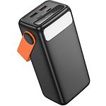 Изображение Внешний аккумулятор Power Bank BOROFONE BJ66 Magnifico Black 40000mAh, 22.5W, PD20W, QC3.0 #2 Фото Внешний аккумулятор Power Bank BOROFONE BJ66 Magnifico Black 40000mAh, 22.5W, PD20W, QC3.0 #2
